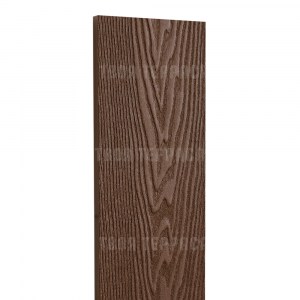 Заборная доска Sequoia Evolution 3D Brown 140x10 лицо